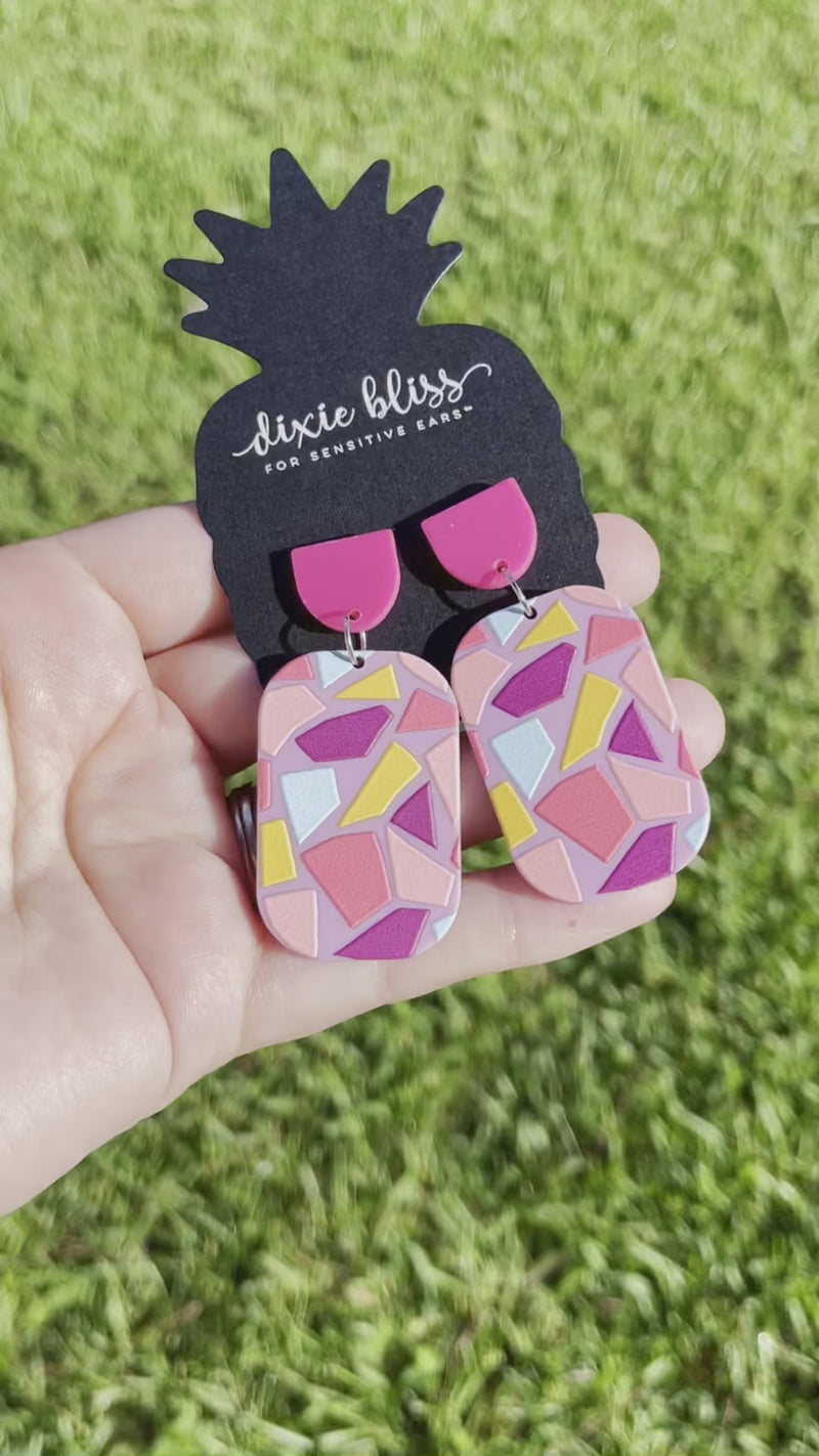 Held Together By Memories - Dixie Bliss - Dangle Earrings