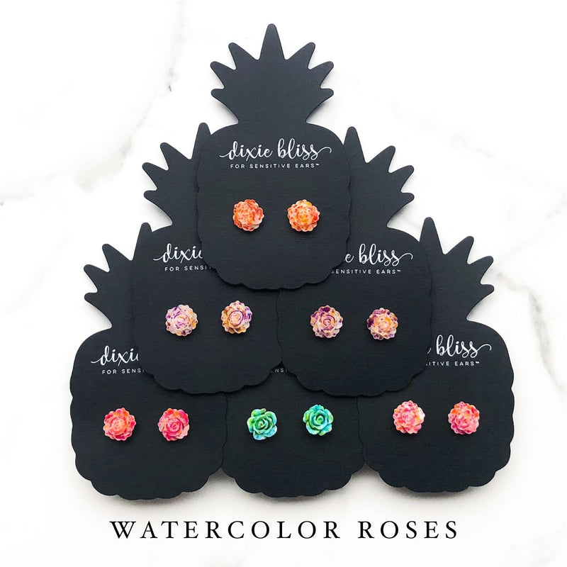 Watercolor Roses - Dixie Bliss Luxuries
