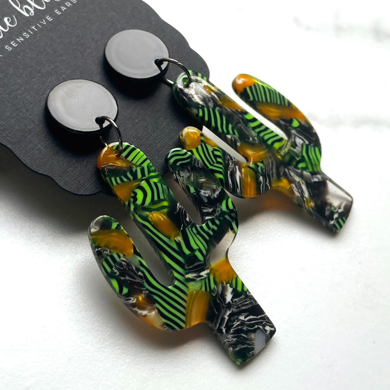 Pretty Fly for a Cacti - Dixie Bliss - Dangle Earrings