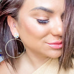 Confidence in Autumn Marble - Dixie Bliss - Dangle Earrings