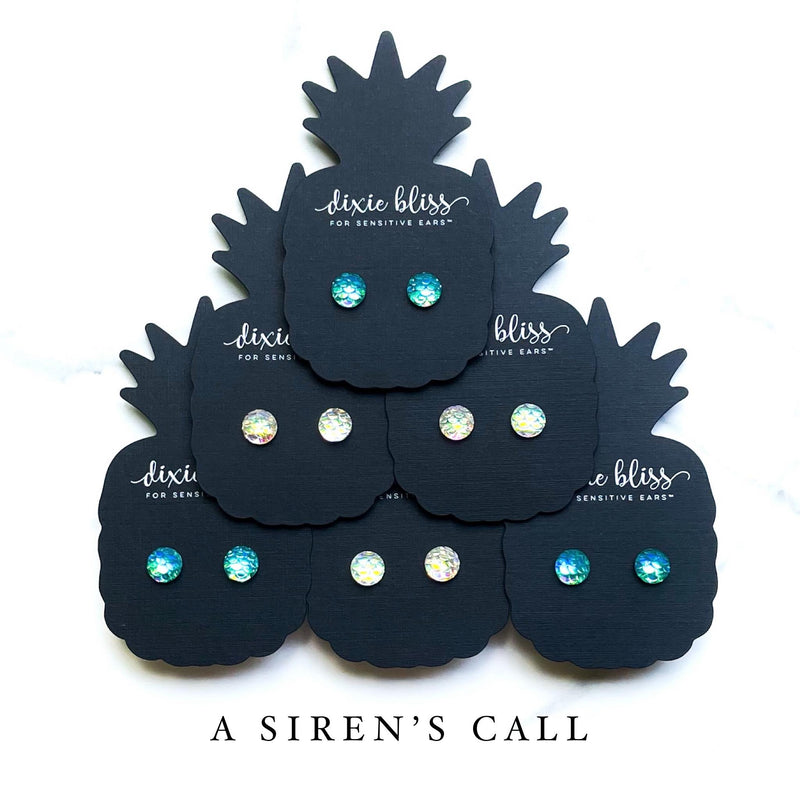 A Siren's Call - Dixie Bliss - Single Stud Earrings