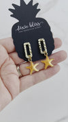Friendly Starfish - Dixie Bliss - Dangle Earrings