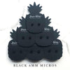 Micros in Black - Dixie Bliss - Single Stud Earrings
