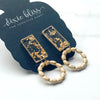 Around The Bend - Dixie Bliss - Dangle Earrings