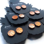 Basketballs - Dixie Bliss - Single Stud Earrings