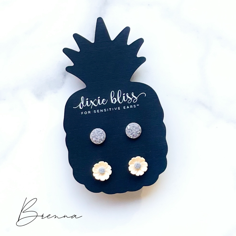Brenna - Dixie Bliss - Duo Stud Earring Set