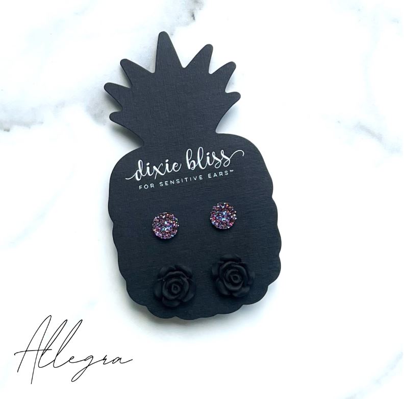 Allegra - Dixie Bliss - Duo Stud Earring Set