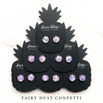 Fairy Dust Confetti - Dixie Bliss - Single Stud Earrings