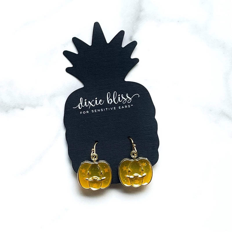 Hey Pumpkin - Dixie Bliss - Dangle Earrings