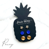 Pacey - Dixie Bliss - Trio Stud Earring Set