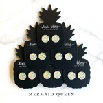 Mermaid Queen - Dixie Bliss - Single Stud Earrings