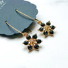 Gemstone Flower - Dixie Bliss - Dangle Earrings