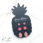 Retha - Dixie Bliss - Trio Stud Earring Set