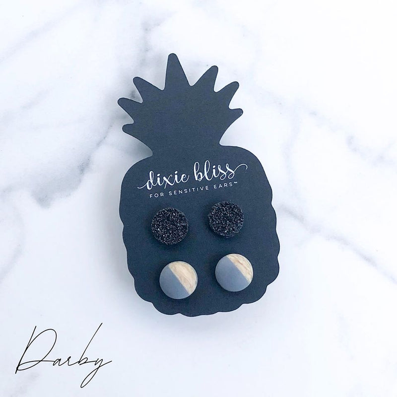 Darby -  Dixie Bliss - Duo Stud Earring Set