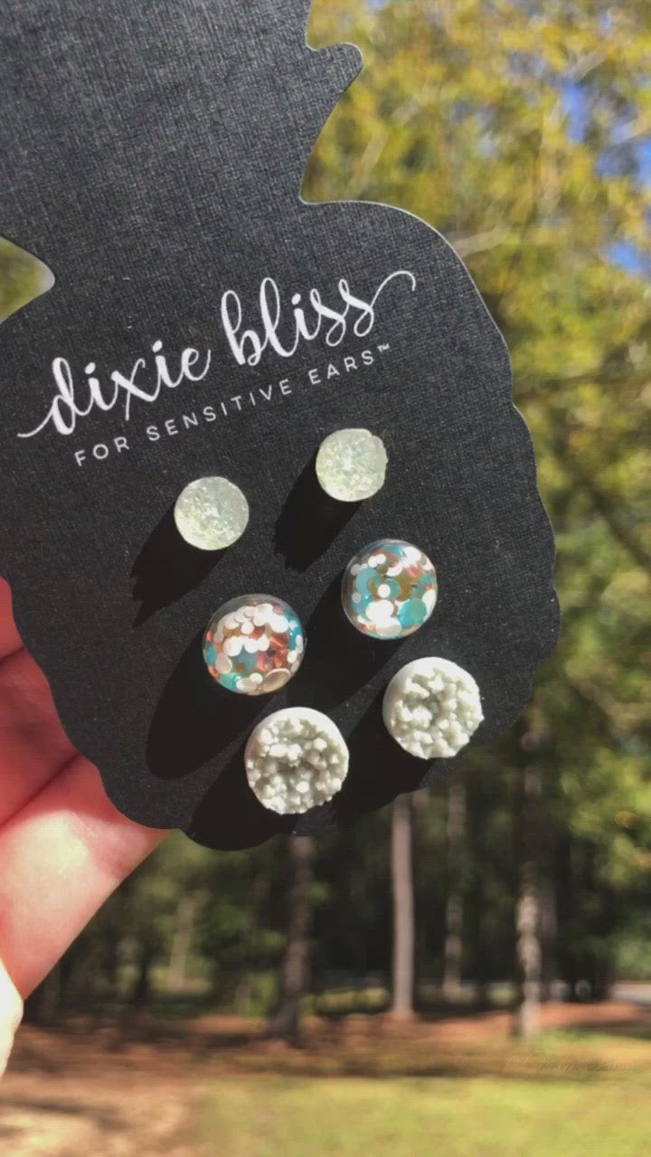 Alexis - Dixie Bliss - Trio Stud Earring Set