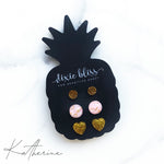 Katherine - Dixie Bliss - Trio Stud Earring Set