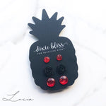 Lucia - Dixie Bliss - Trio Stud Earring Set