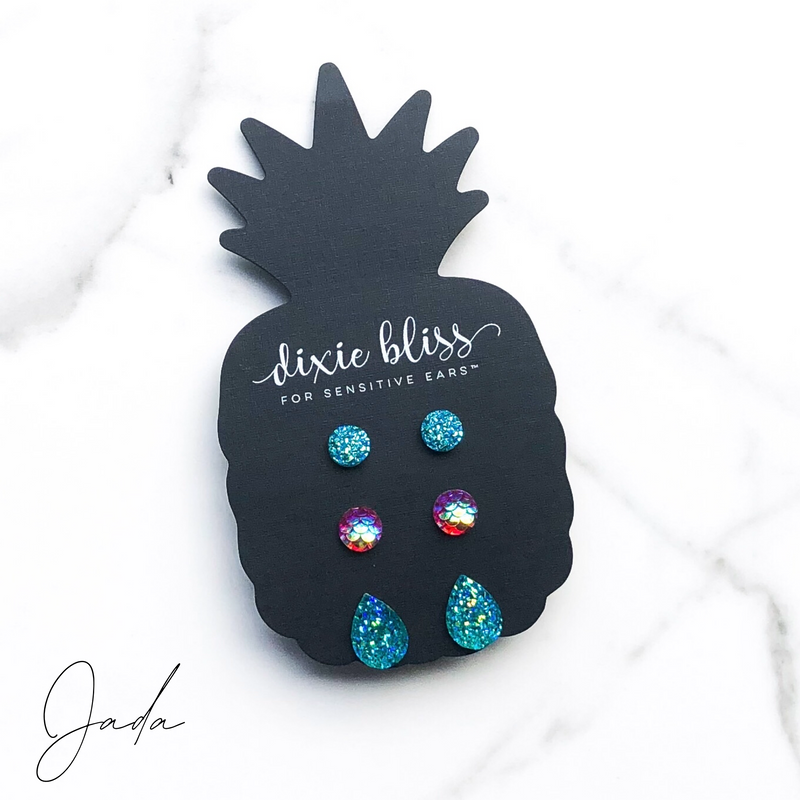 Jada - Dixie Bliss - Trio Stud Earring Set